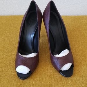 Gucci Gucciddima Soft Chardonnay Color Heels sz.40